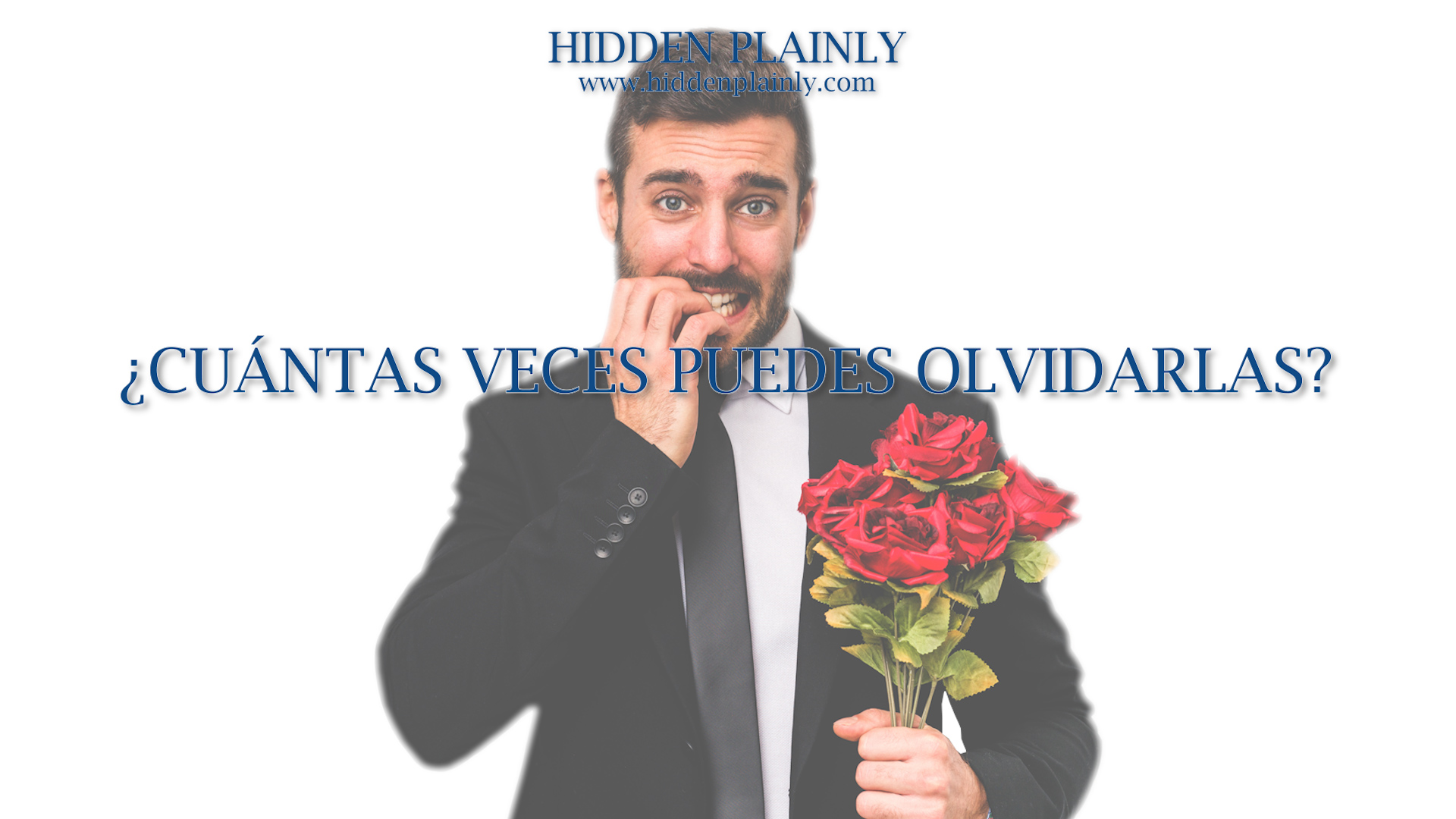 ¿cuántas veces puedes olvidarlas?